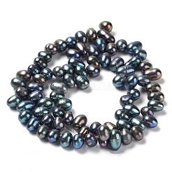 Natural Cultured Freshwater Pearl Beads Strands&nbsp;PEAR-J007-87