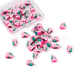 50Pcs Handmade Polymer Clay Charms&nbsp;CLAY-YS0001-02