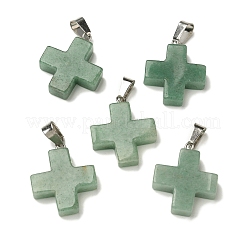 Natural Green Aventurine Pendants&nbsp;G-Z067-06P-05