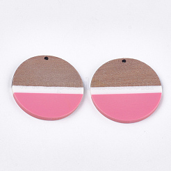 Resin & Walnut Wood Pendants&nbsp;X-RESI-S358-72C