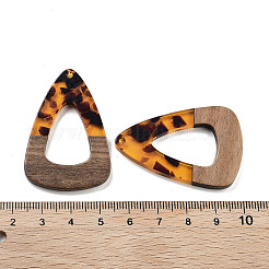 Walnut Wood & Resin Pendants&nbsp;FIND-Z050-08A