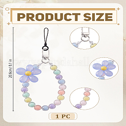 1Pc Plastic Mobile Strap&nbsp;DIY-LP0002-31A