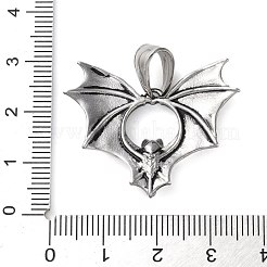 304 Stainless Steel Pendants&nbsp;STAS-M113-01AS