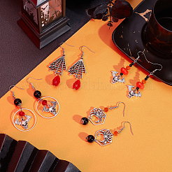 176 Pcs DIY Halloween Themed Earring Making Kits&nbsp;DIY-SC0014-72