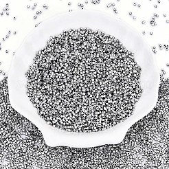 Electroplate Glass Cylinder Beads&nbsp;SEED-Q036-01A-B04
