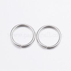 Tarnish Resistant 304 Stainless Steel Open Jump Rings&nbsp;STAS-P151-01