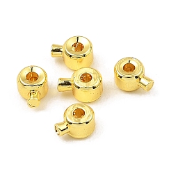 Brass Crimp Beads&nbsp;KK-Z030-17B-G