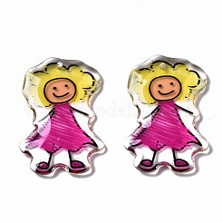 Epoxy Resin Pendants&nbsp;RESI-S379-012