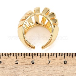 Brass Adjustable Cuff Rings&nbsp;RJEW-C140-05G