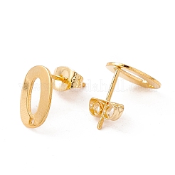 201 Stainless Steel Stud Earring Findings&nbsp;STAS-G266-04G