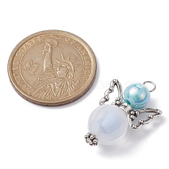 Acrylic and Alloy Pendants&nbsp;PALLOY-JF02237