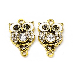 Alloy Rhinestone Connector Charms&nbsp;FIND-C019-10AG-01