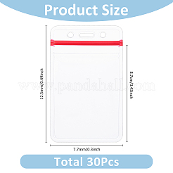 Waterproof PVC Resealable Bags&nbsp;ABAG-WH0035-062