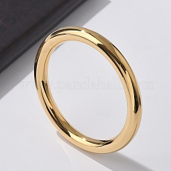 304 Stainless Steel Plain Bangles for Women&nbsp;LS-BJEW-S161-10G