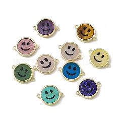 Natural & Synthetic Mixed Stone Connector Charms&nbsp;G-G977-07