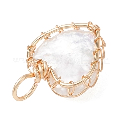 Natural Keshi Pearl Pendants&nbsp;PALLOY-JF04784