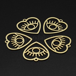 201 Stainless Steel Pendants&nbsp;STAS-N090-LA007-2
