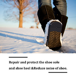 Anti Skid Rubber Shoes Bottom Heel Sole&nbsp;DIY-WH0319-41