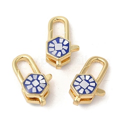 Brass Lobster Claw Clasps&nbsp;KK-K385-019G