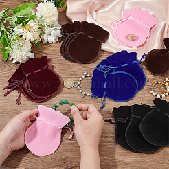 40pcs 4 colors Gourd Velvet Bags&nbsp;TP-NB0001-65