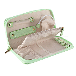 PU Leather Jewelry Zipper Bags&nbsp;ABAG-WH20001-24A