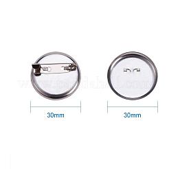 DIY Iron Brooch Findings&nbsp;IFIN-PH0023-60P
