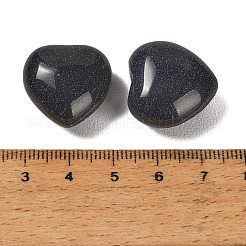 Blue Goldstone Heart Love Stone&nbsp;GG-CBAA0EE-03-20B