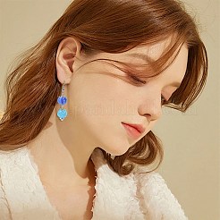 10Pcs 7 Colors Transparent Glass Beads&nbsp;GLAA-FS0002-73