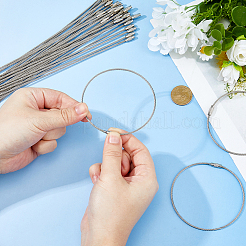 30Pcs Stainless Steel Wire Cable Keychains&nbsp;FIND-DC0008-22