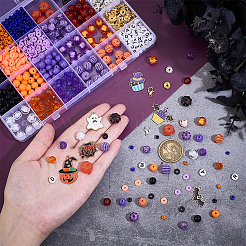 Helloween Theme DIY Findings Kits&nbsp;DIY-PH0032-01