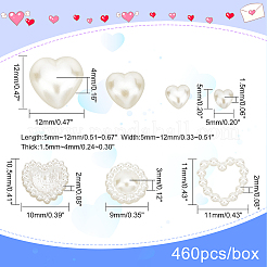 ABS Plastic Cabochons&nbsp;KY-WH0001-06B