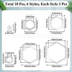 Acrylic Mirror Wall Stickers&nbsp;FIND-WH20019-45C