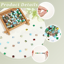 180Pcs 10 Styles Electroplate Glass Seed Beads&nbsp;SEED-PA0001-33