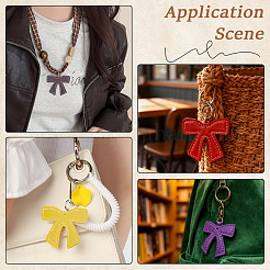 16Pcs 8 Colors PU Leather Pendants&nbsp;DIY-CL0001-29