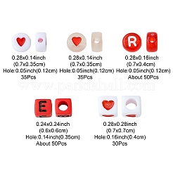 200Pcs Mixed Style and Shapes Acrylic Beads&nbsp;OACR-FS0001-68D