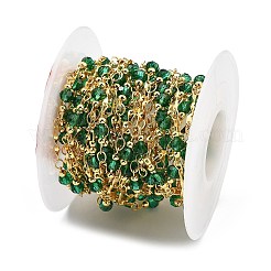 Brass Round Link Chains&nbsp;KK-D368-01G-D