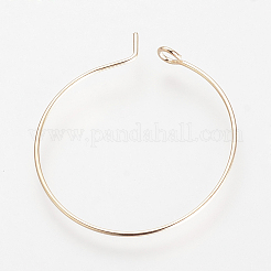 Brass Hoop Earrings&nbsp;X-KK-S327-10KC