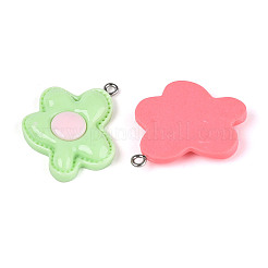 Opaque Resin Pendants&nbsp;RESI-T062-01M