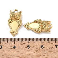304 Stainless Steel Pendant Cabochon Settings&nbsp;SA-CBAE5AC-12G