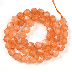 Dyed Natural White Jade Beads Strands&nbsp;G-T139-8mm-46R