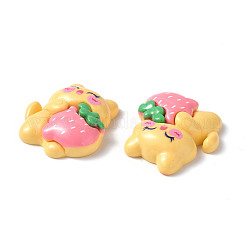 Opaque Resin Cabochons&nbsp;CRES-P023-06E