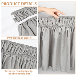 Adjustable Polyester Wrap Around Bed Skirts&nbsp;AJEW-WH20022-10B-01