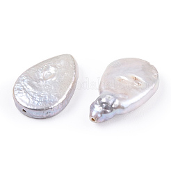 Baroque Natural Nucleated Pearl Keshi Pearl Beads&nbsp;PEAR-S020-Z01-1