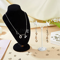 144Pcs 36Pcs Number 0~9 & Letter A~Z Stainless Steel Charms&nbsp;STAS-TA0003-12