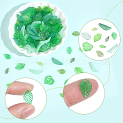 350Pcs 10 Styles Transparent Acrylic Pendants&nbsp;OACR-PA0001-23