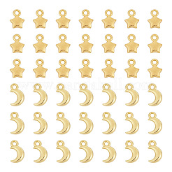 140Pcs 2 Styles Alloy Pendants&nbsp;FIND-TA0011-07