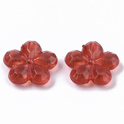 Transparent Faceted Acrylic Beads&nbsp;TACR-Q273-001