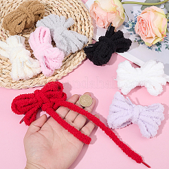 16Pcs 8 Colors Round Wool Shoelaces&nbsp;AJEW-SP0004-82