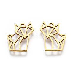 201 Stainless Steel Pendants&nbsp;STAS-N091-162LG
