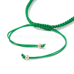 Big Evil Eye Braided Bead Bracelet&nbsp;BJEW-JB07109